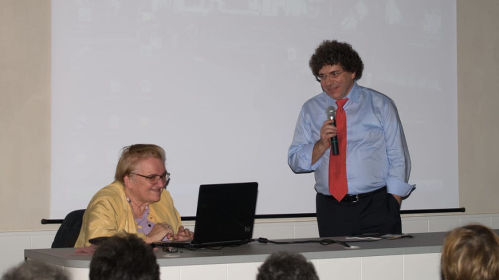 La experta italiana, en una de sus conferencias