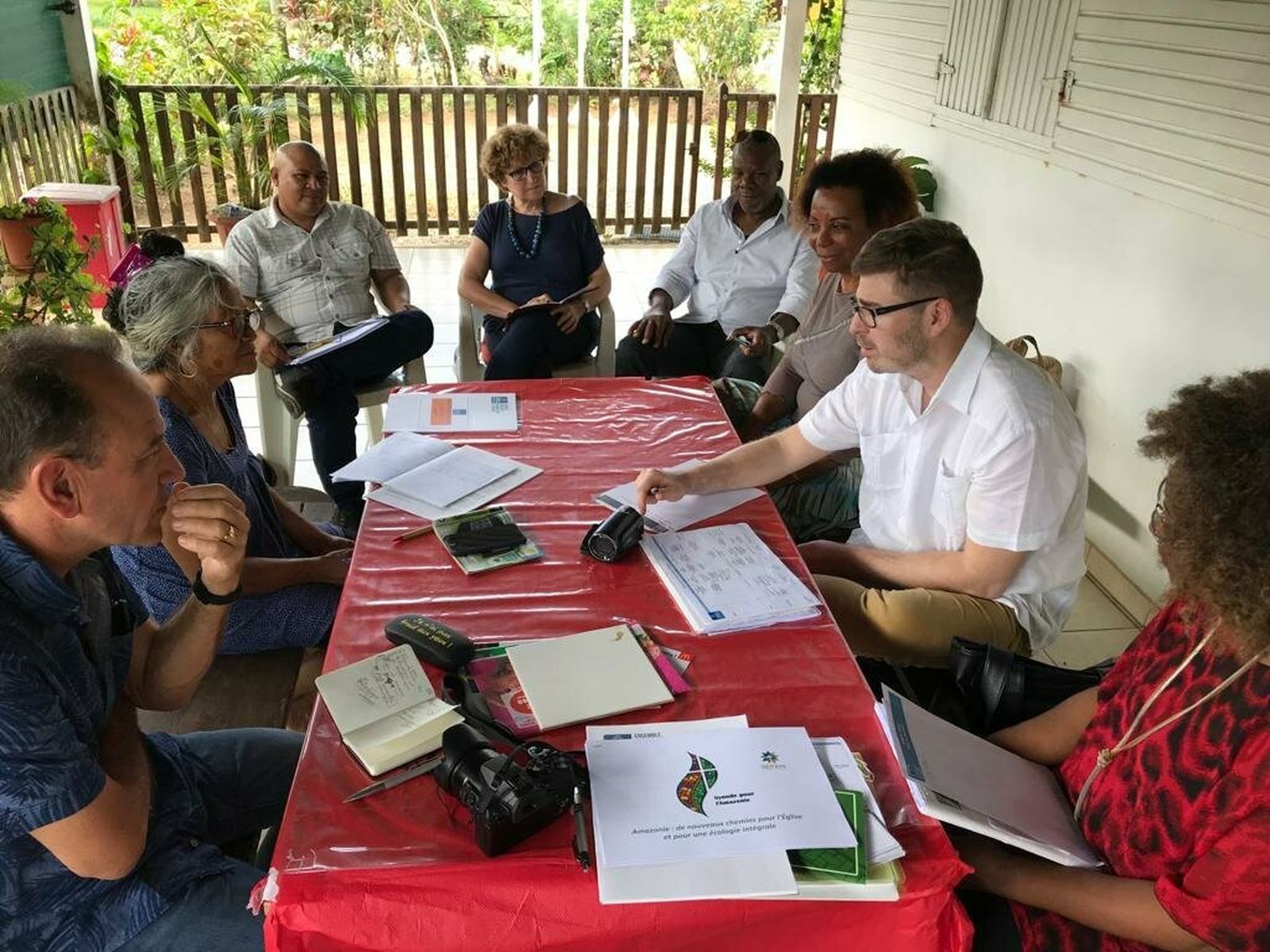 Líderes de la Iglesia en la Guayana Francesa