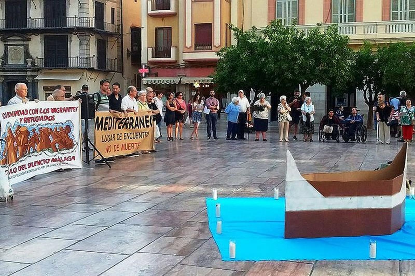 Círculo de silencio en la diócesis de Málaga