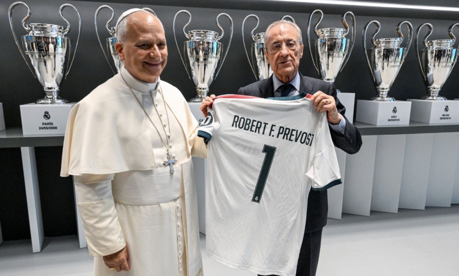 El Papa, con Florentino