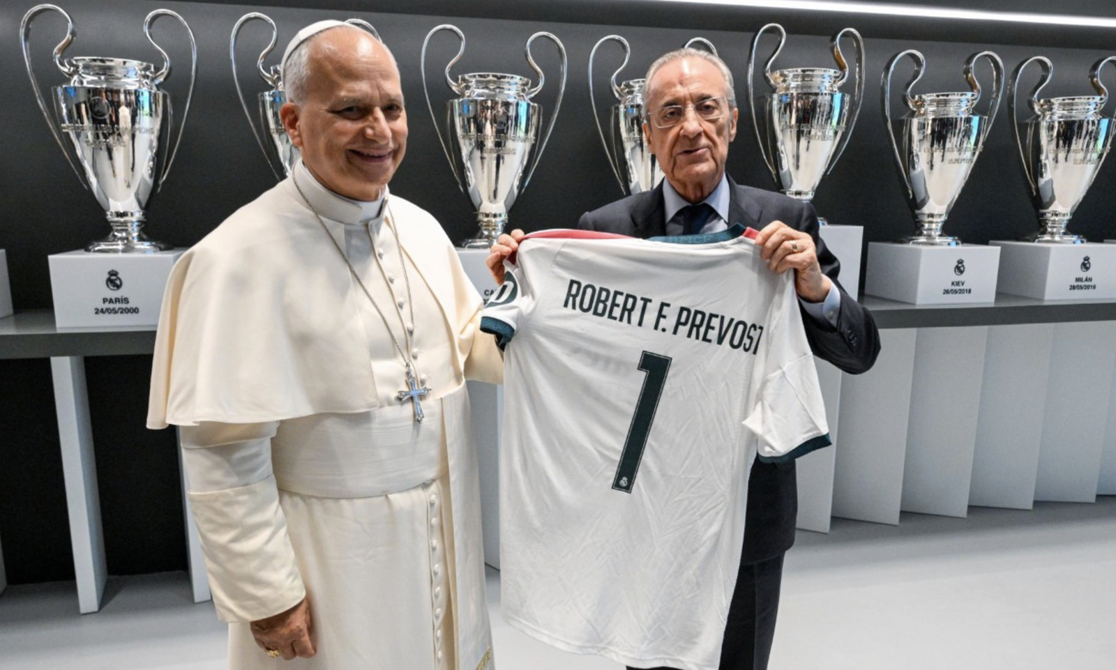 El Papa, con Florentino