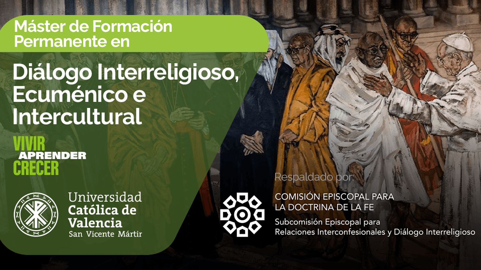 Master en Diálogo Interreligioso, Ecuménico e Intercultural