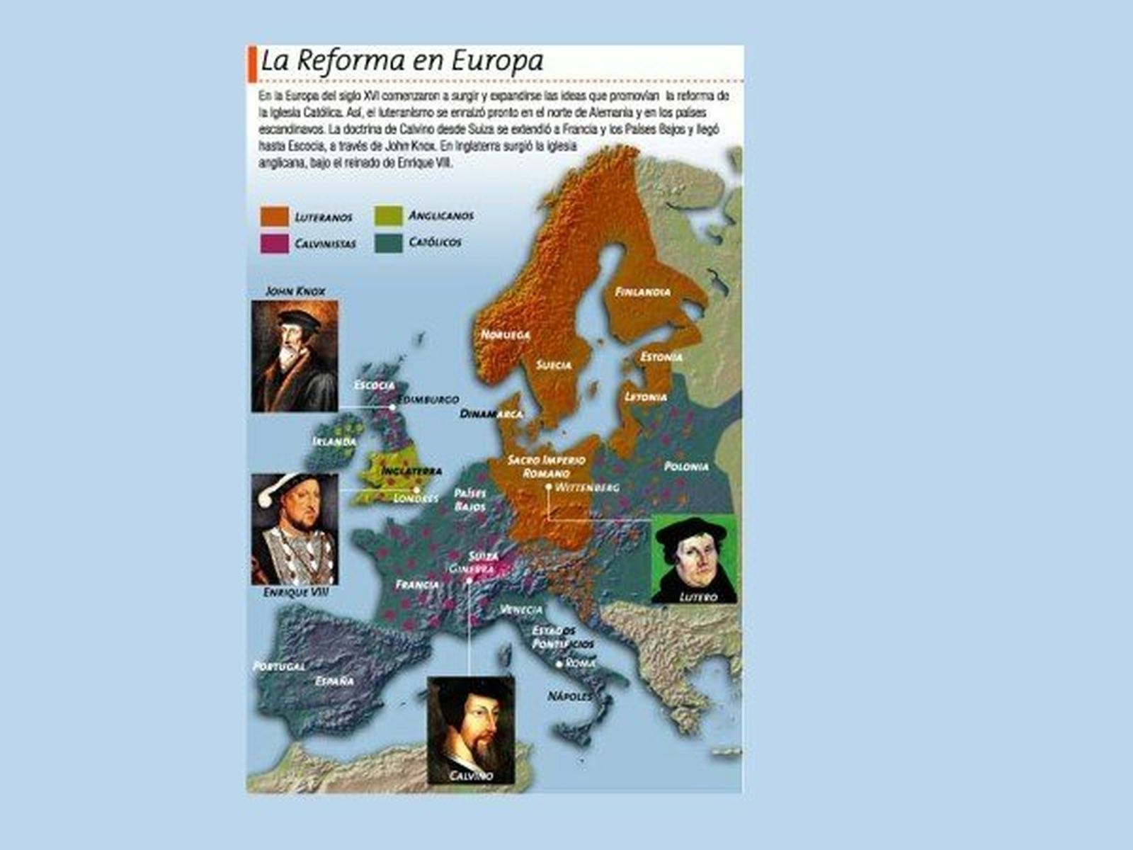 La Reforma en Europa