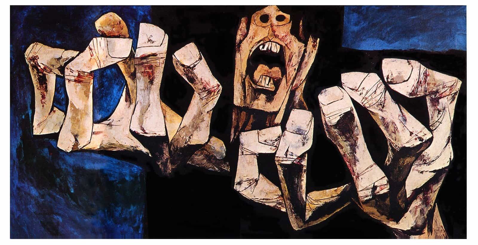 Pintura de Oswaldo Guayasamín