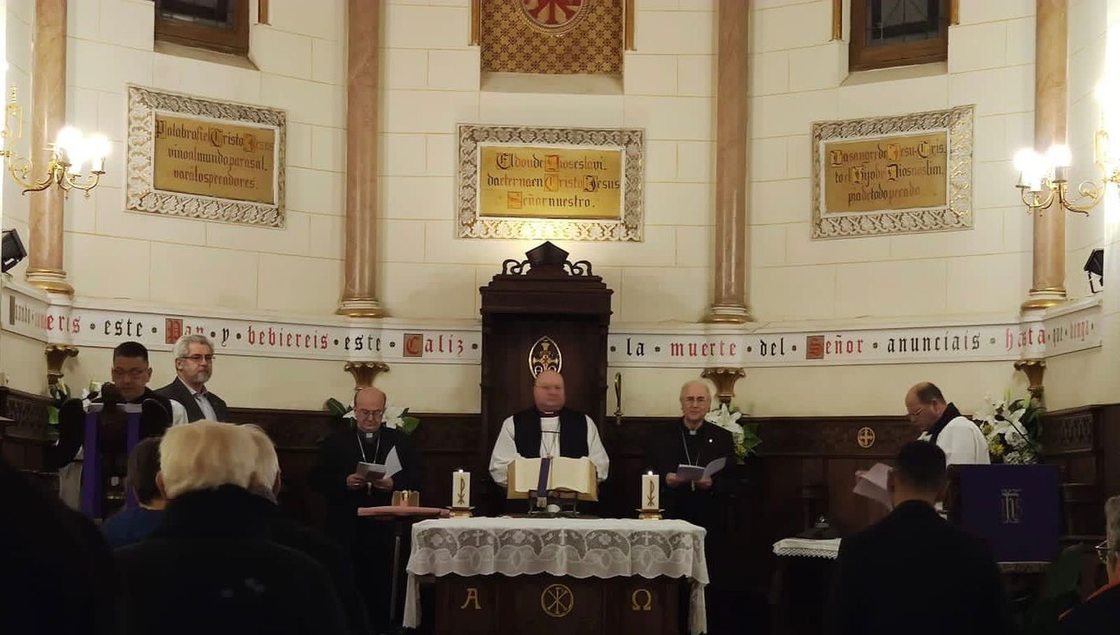 Te Deum en la catedral anglicana de Madrid