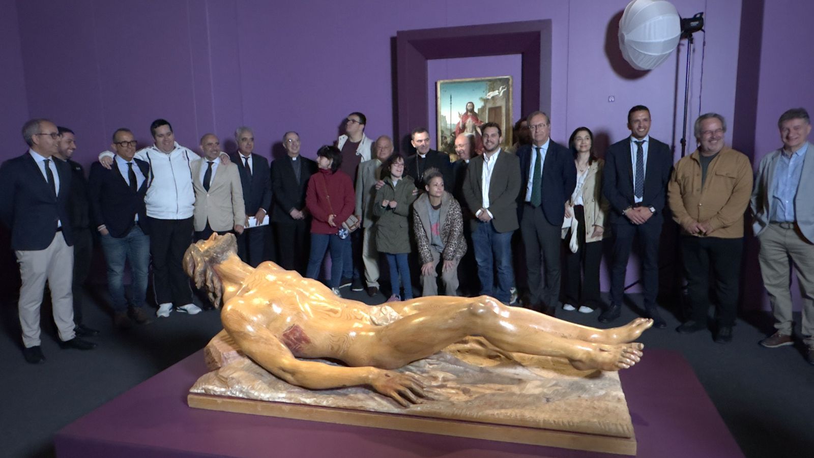 Clausura en Zamora de la exposición EsperanZa