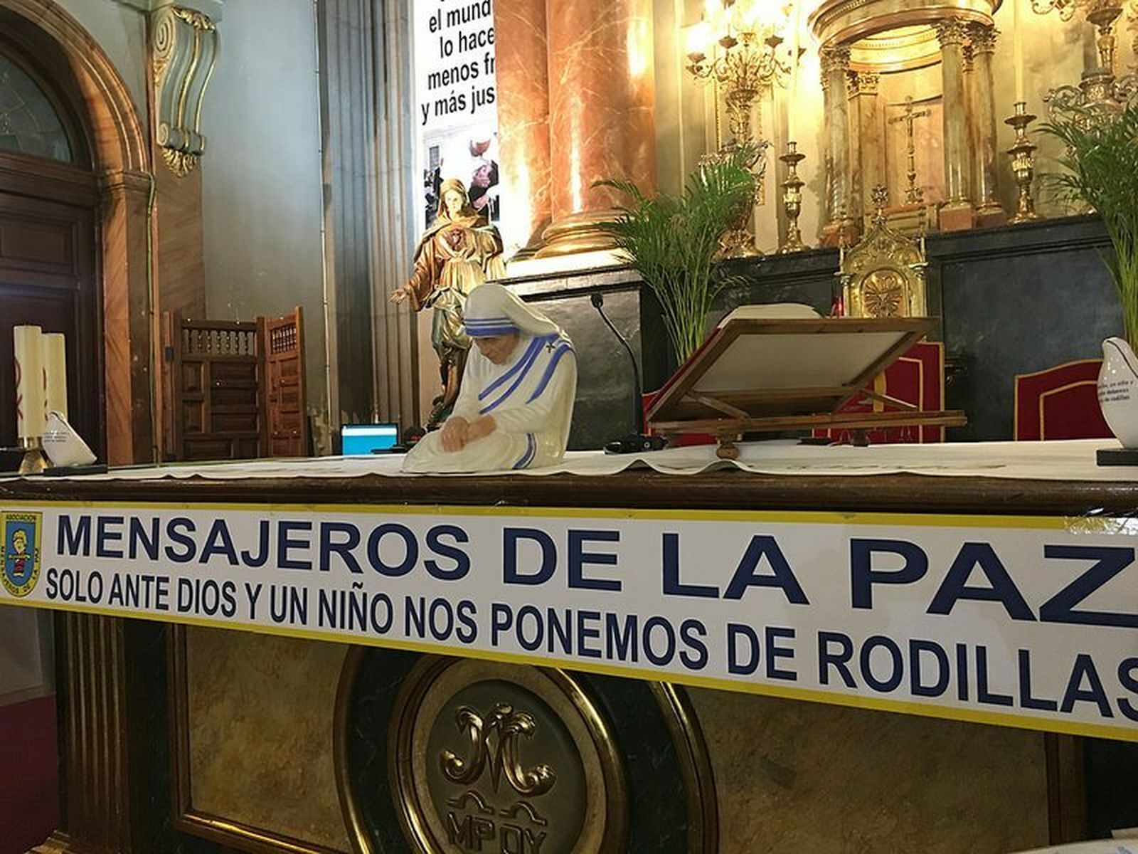 Madre Teresa en San Antón
