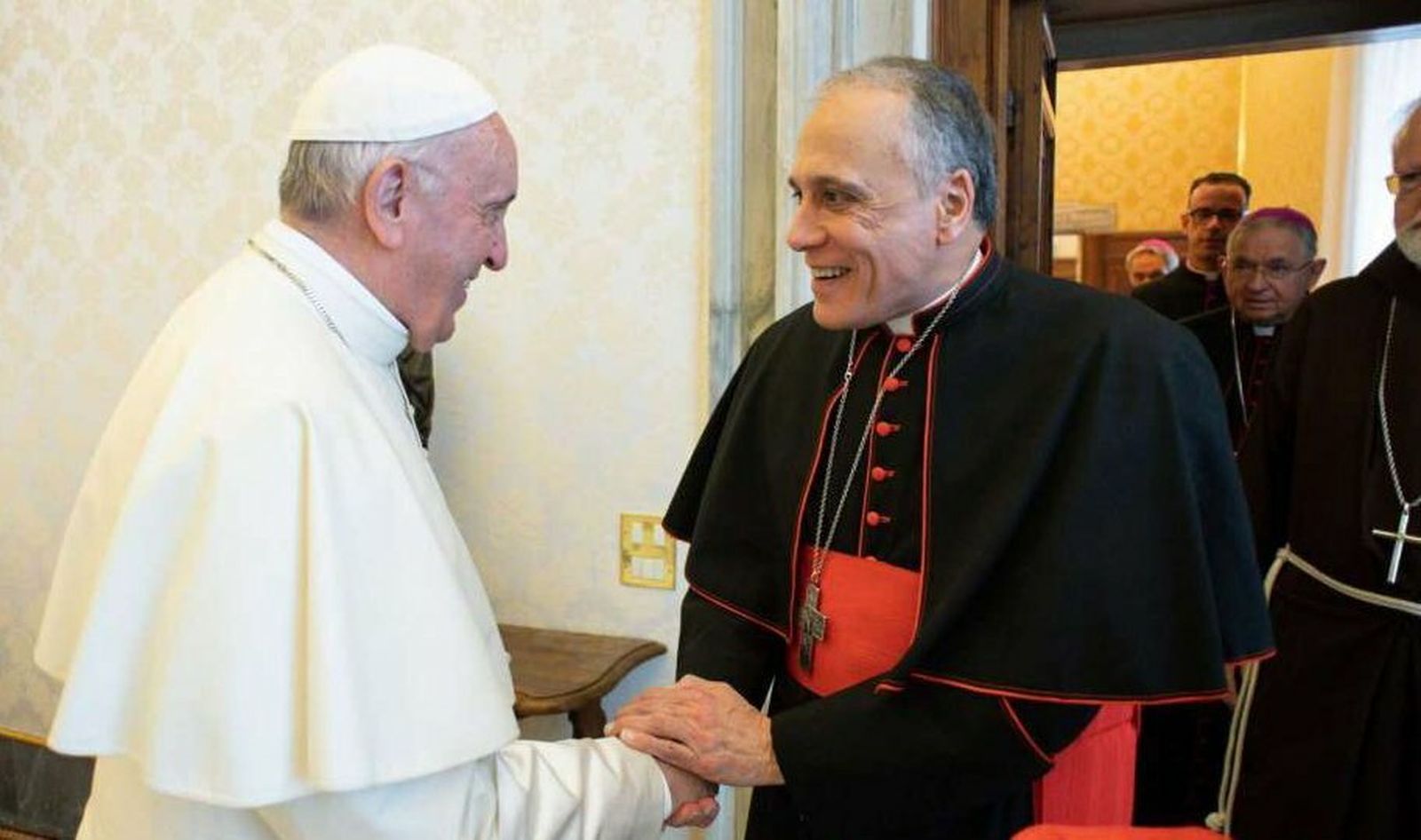 Di Nardo, con el Papa