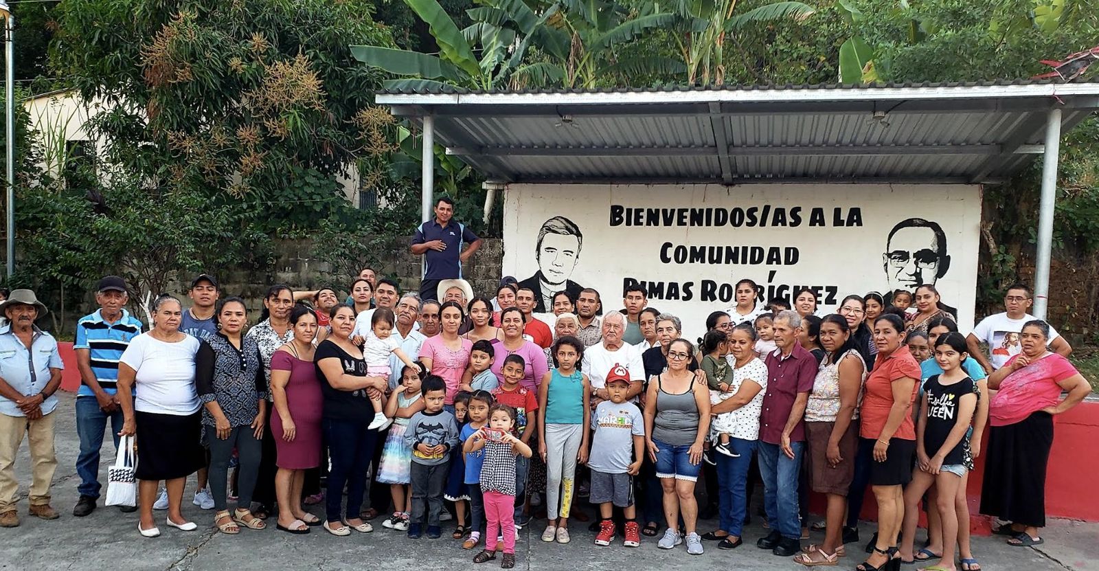 La comunidad Dimas Rodríguez de El Salvador