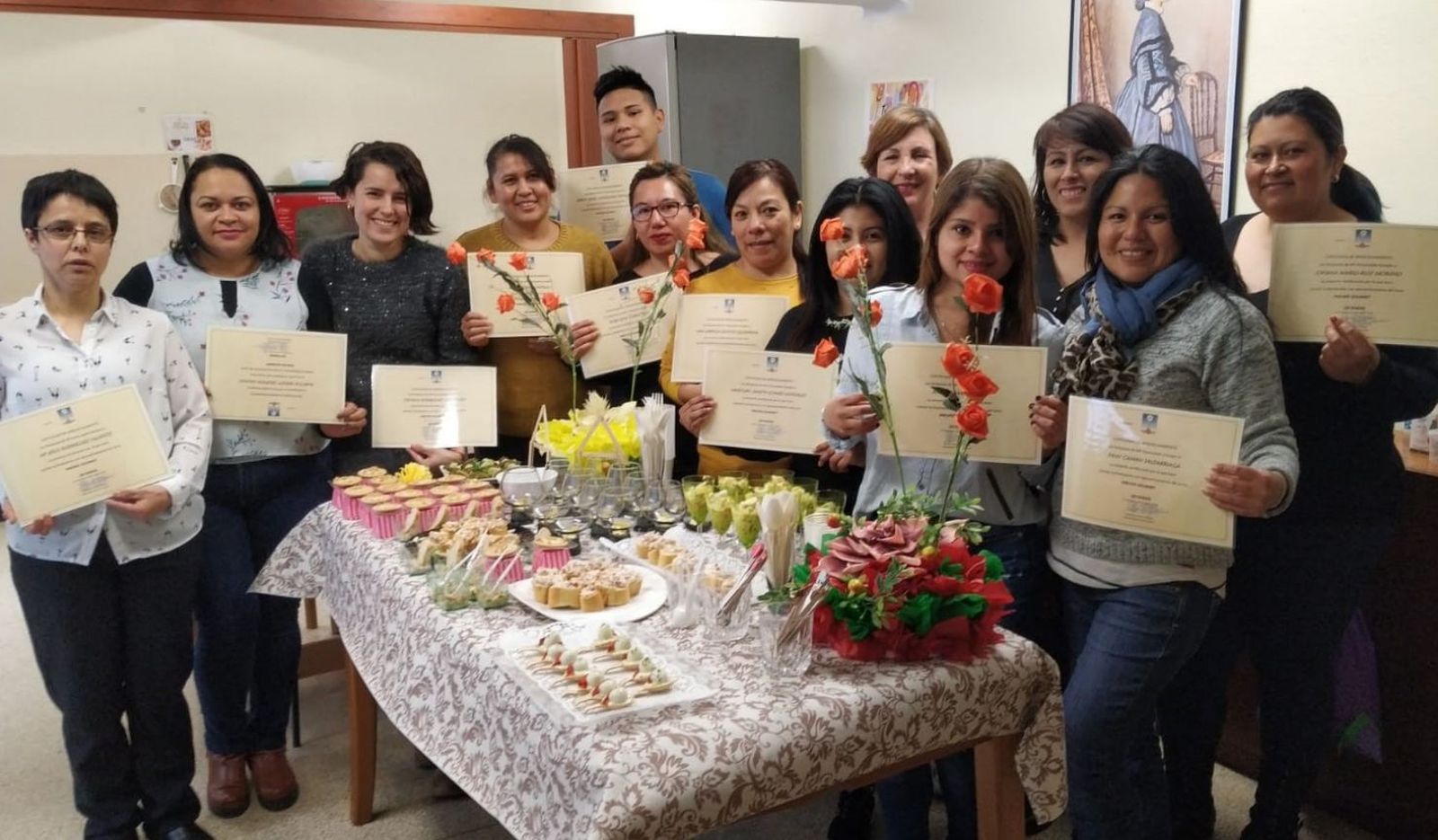 Formación a mujeres en riesgo de exclusión. Fund. María Vicuña