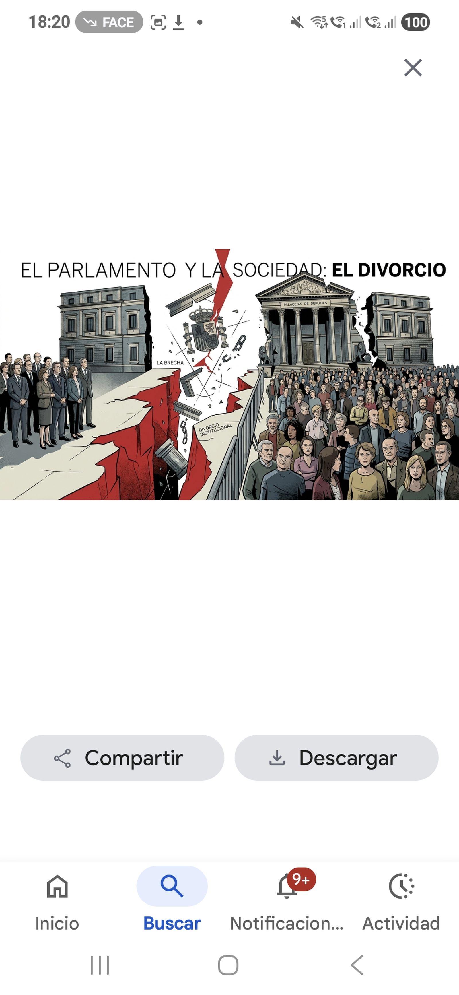 La ruptura rotal entre la clase política y la sociedad