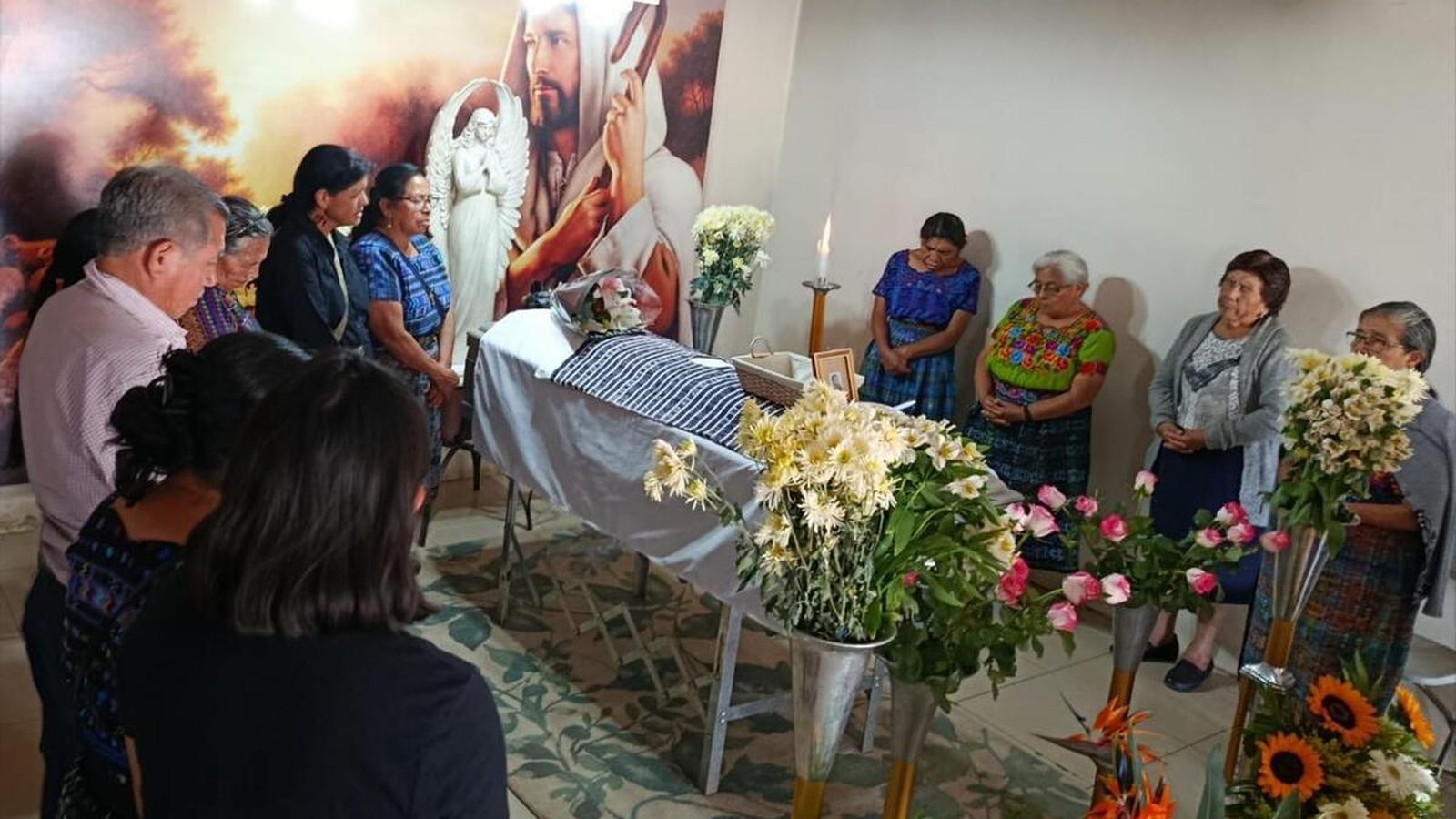 Un espacio para agradecer por la vida de la abuela Tina