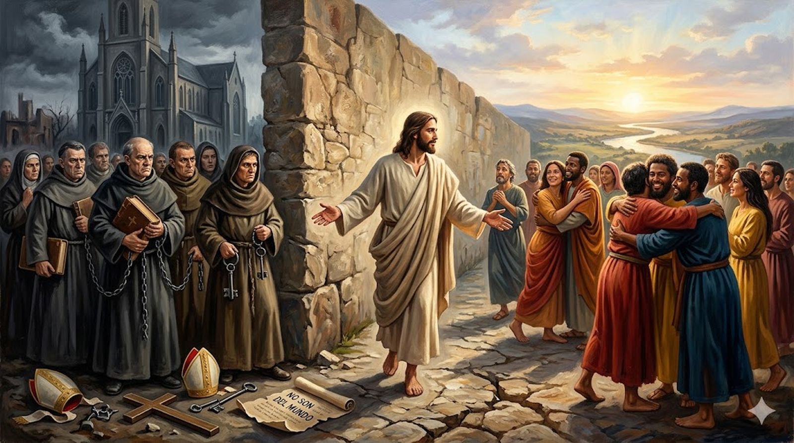 El mundo del poder religioso vs el Reino de Dios