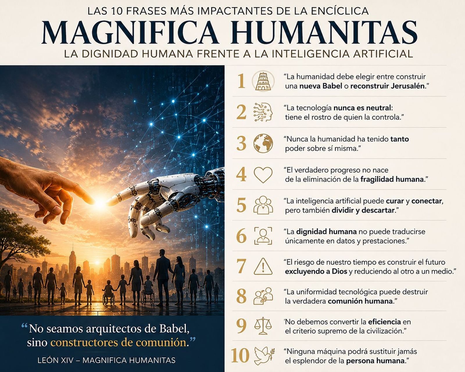 Las frases de Magnifica Humanitas