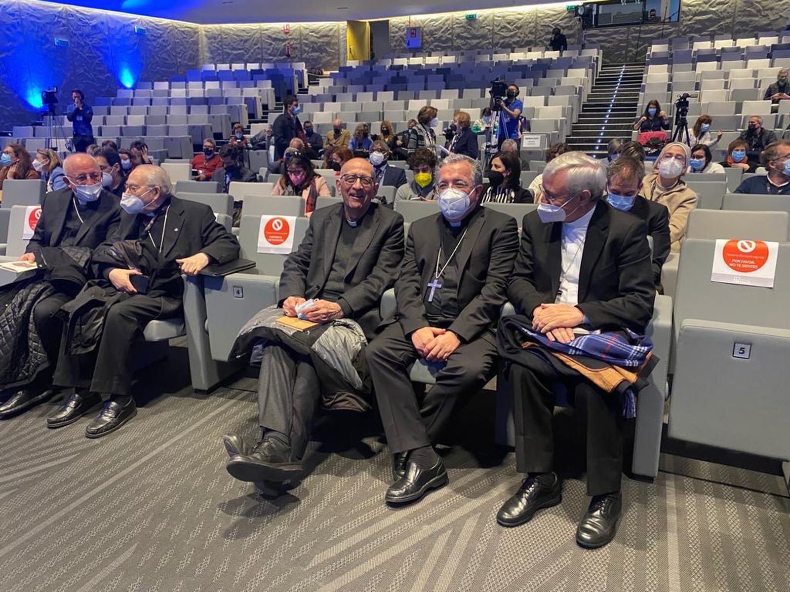 Omella, antes de ir a ver a Bolaños