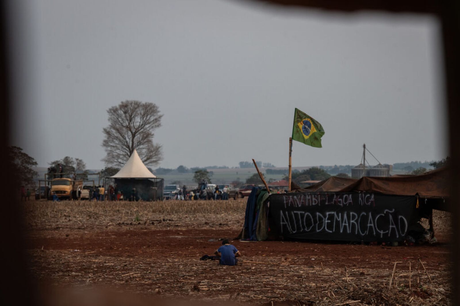Lucha indígena. Brasil.