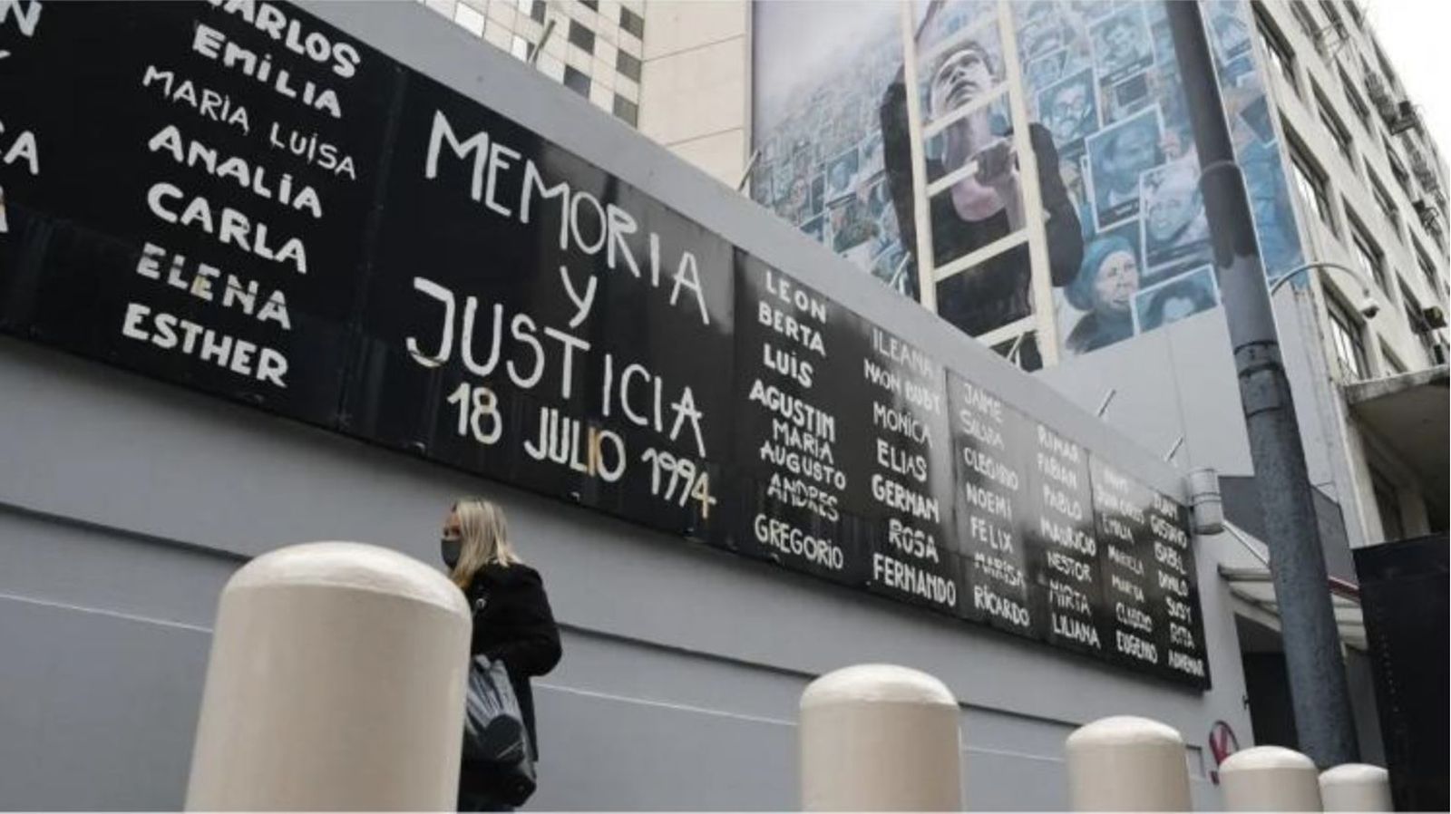 Memorial en recuerdo de las víctimas de la AMIA