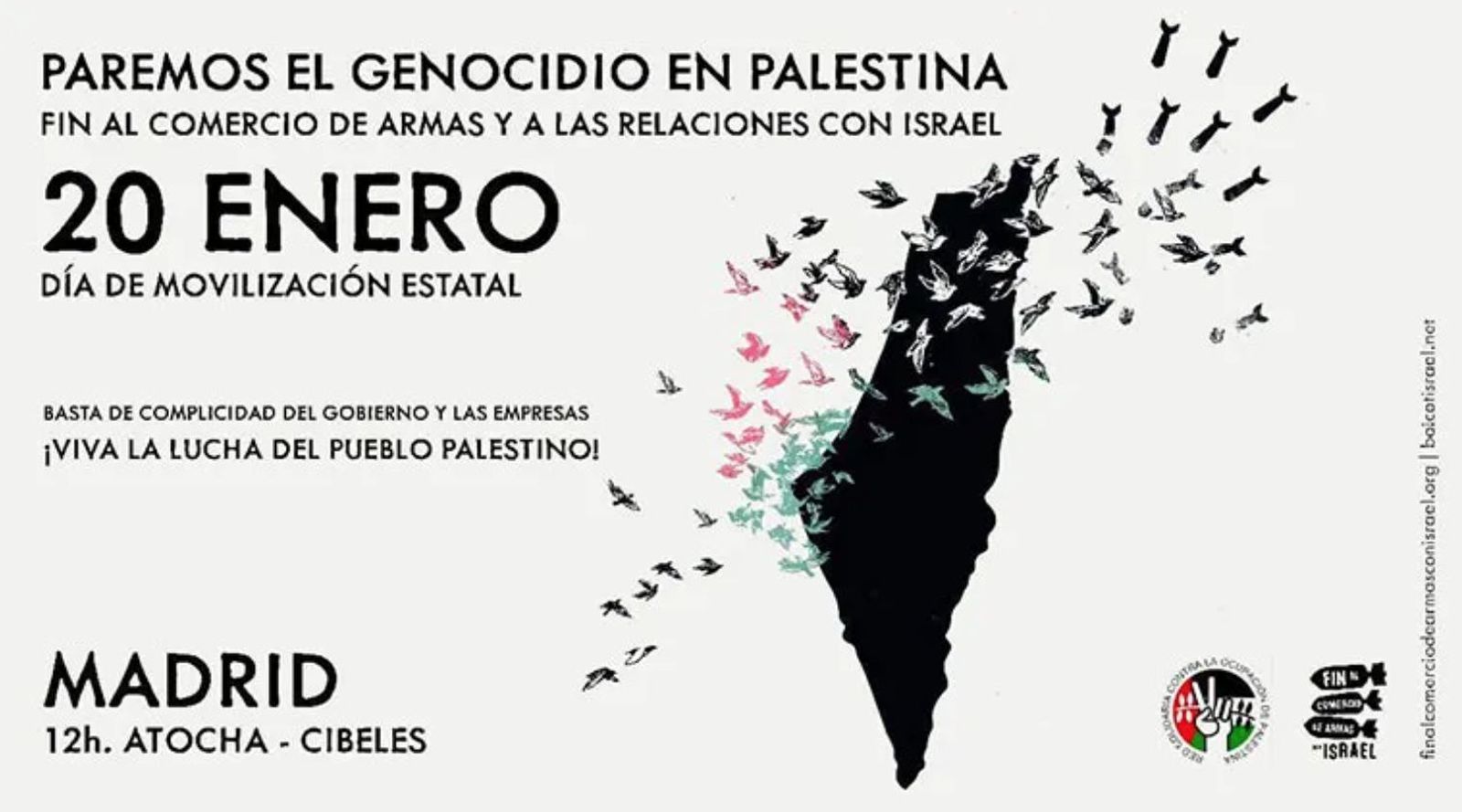 Todas a las calles el próximo sábado, 20 de enero