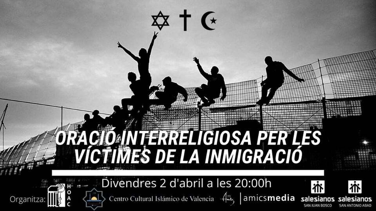 Oración Interreligiosa por las víctimas de la inmigración