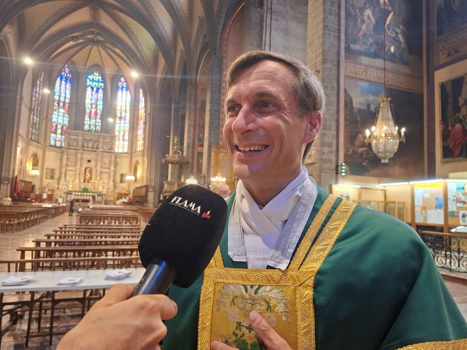 Benoît de Roeck, el pasado domingo.