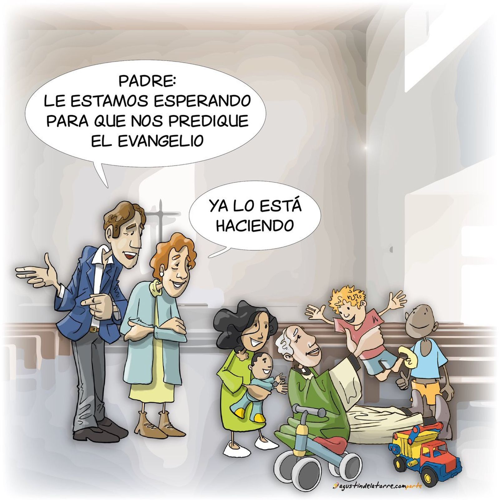 Ser como niños…