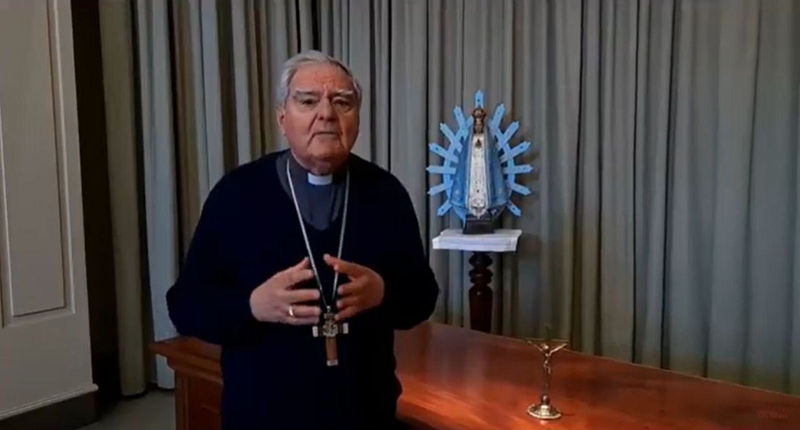 Oscar Ojea, obispo emérito de San Isidro