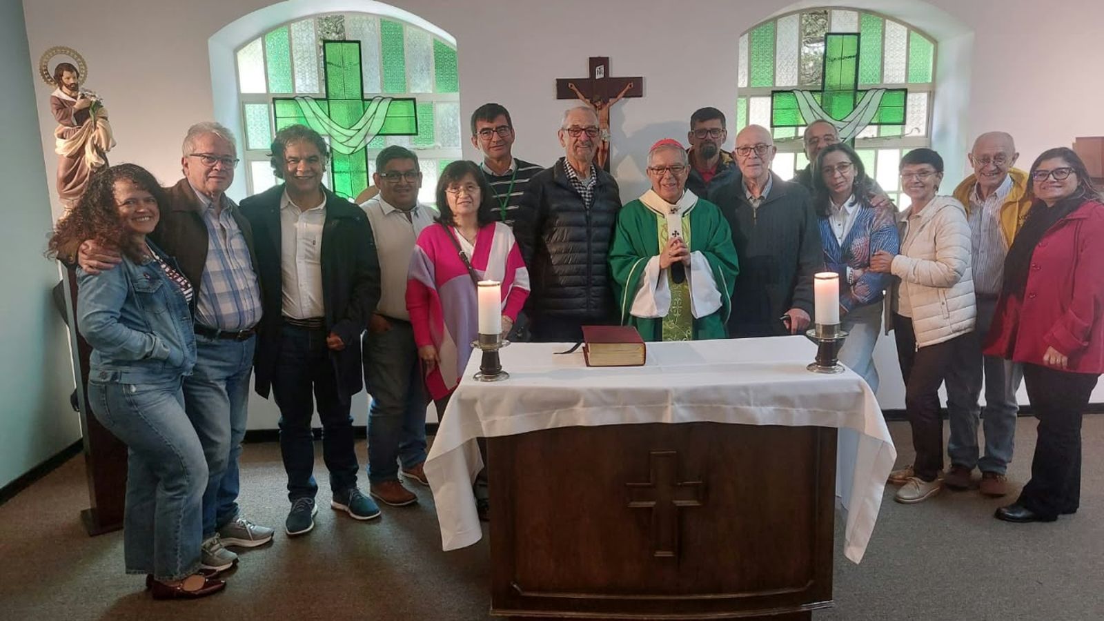 Eucaristía al finalizar el encuentro familiar