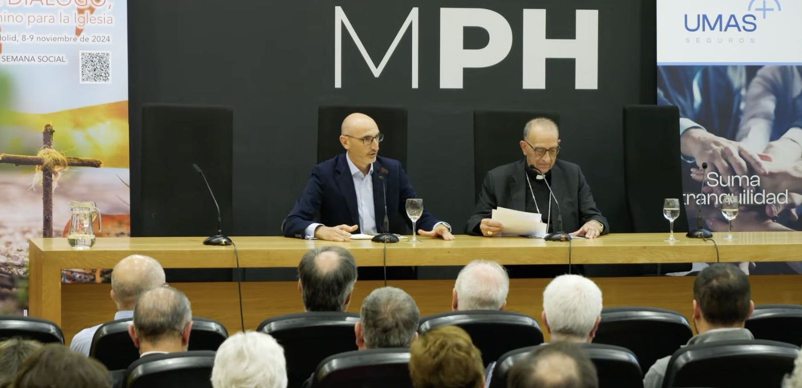 Omella, junto a Jesús Avezuela, cierra las Semanas Sociales