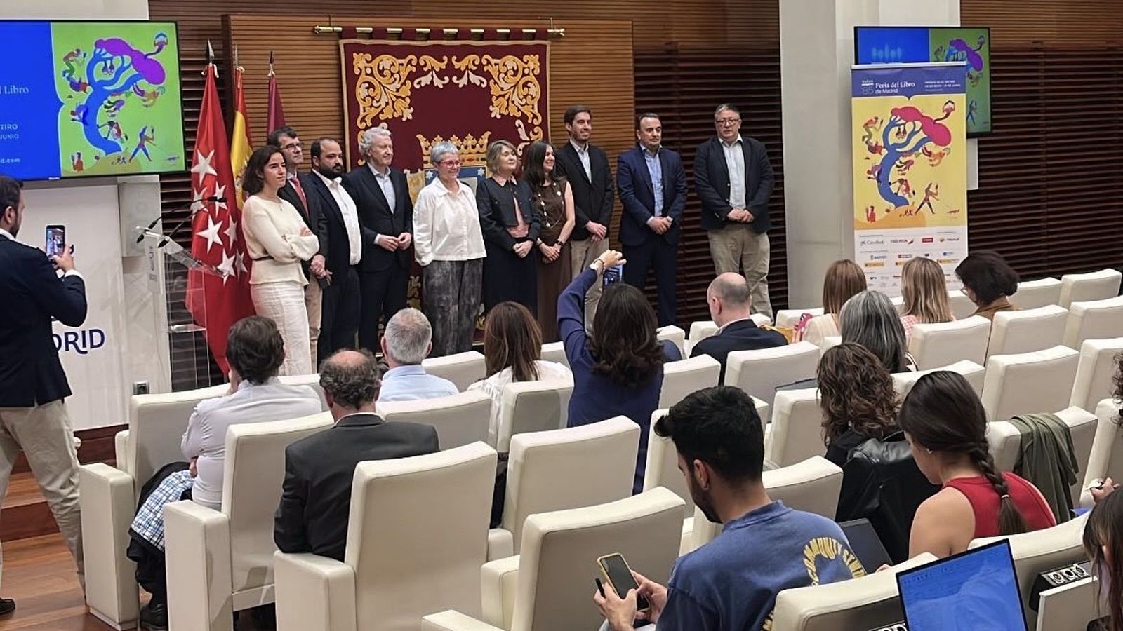 Presentación de la Feria del Libro de Madrid