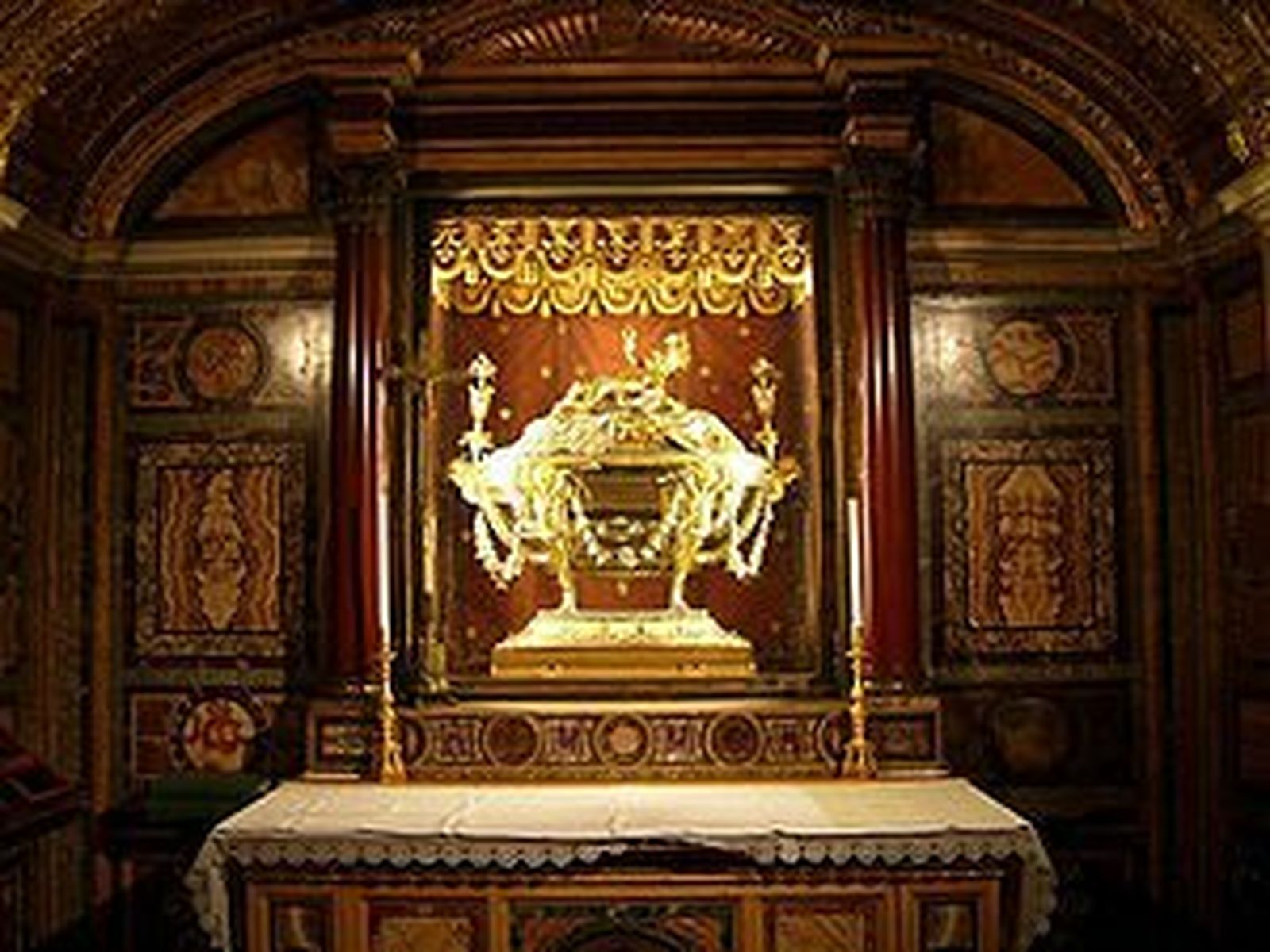 Maderas del pesebre en Sta María la Mayor