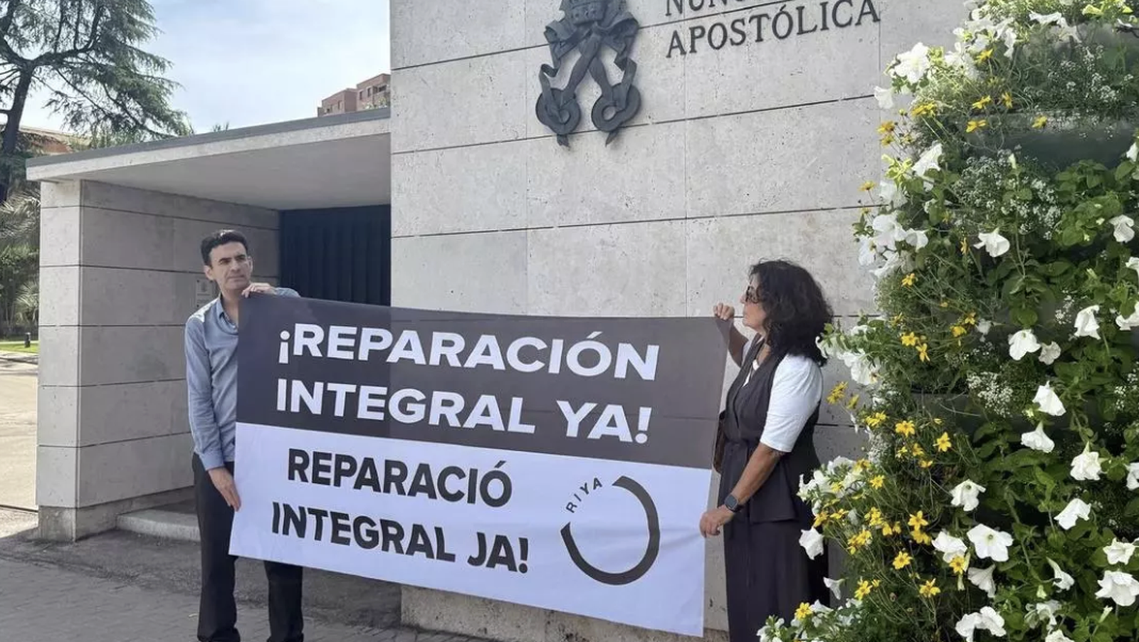 Miguel Hurtado, en Nunciatura