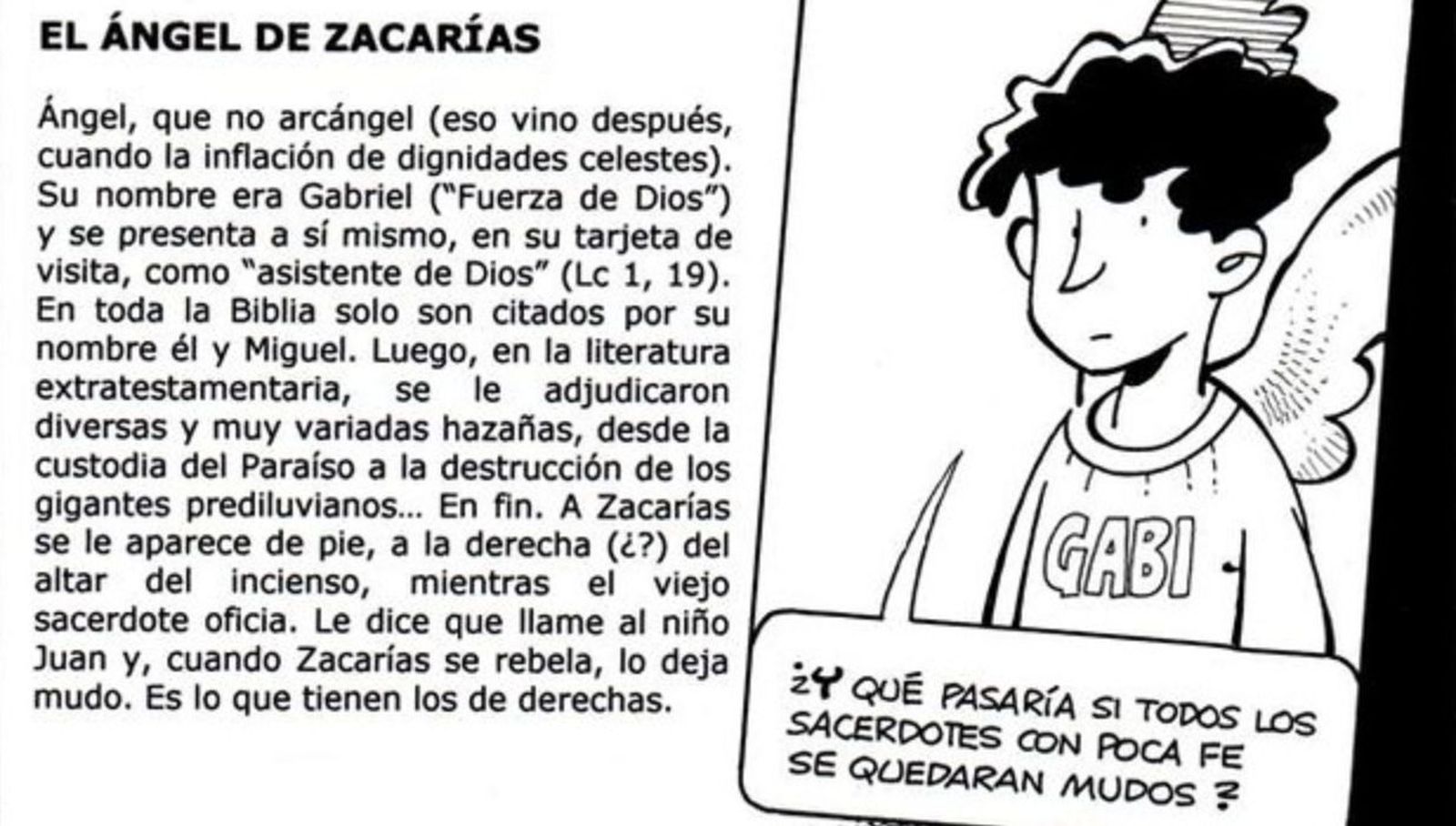 El ángel de Zacarías