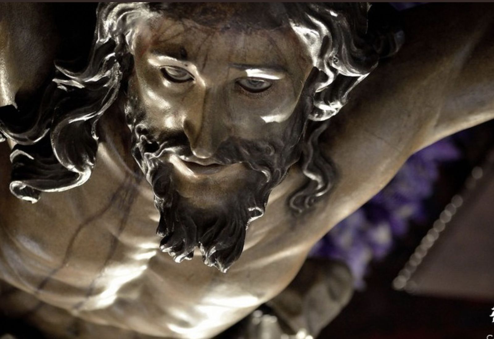 Imagen del Cristo de la Expiración, de la Hermandad del Cachorro