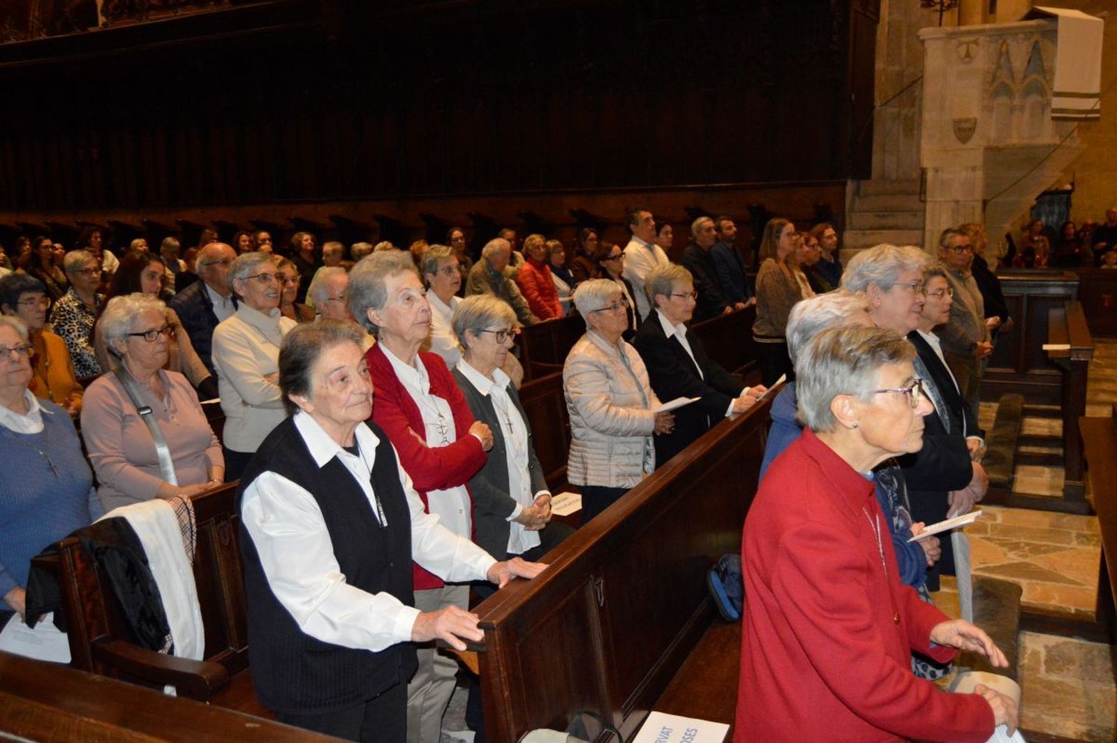La Catedral de Tarragona dice adiós a las últimas monjas de Lestonnac