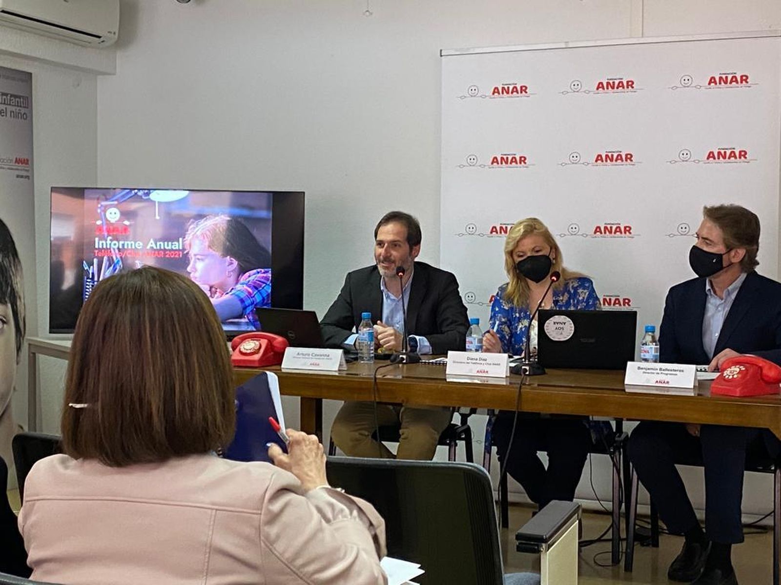 Presentación del informe de la Fundación ANAR