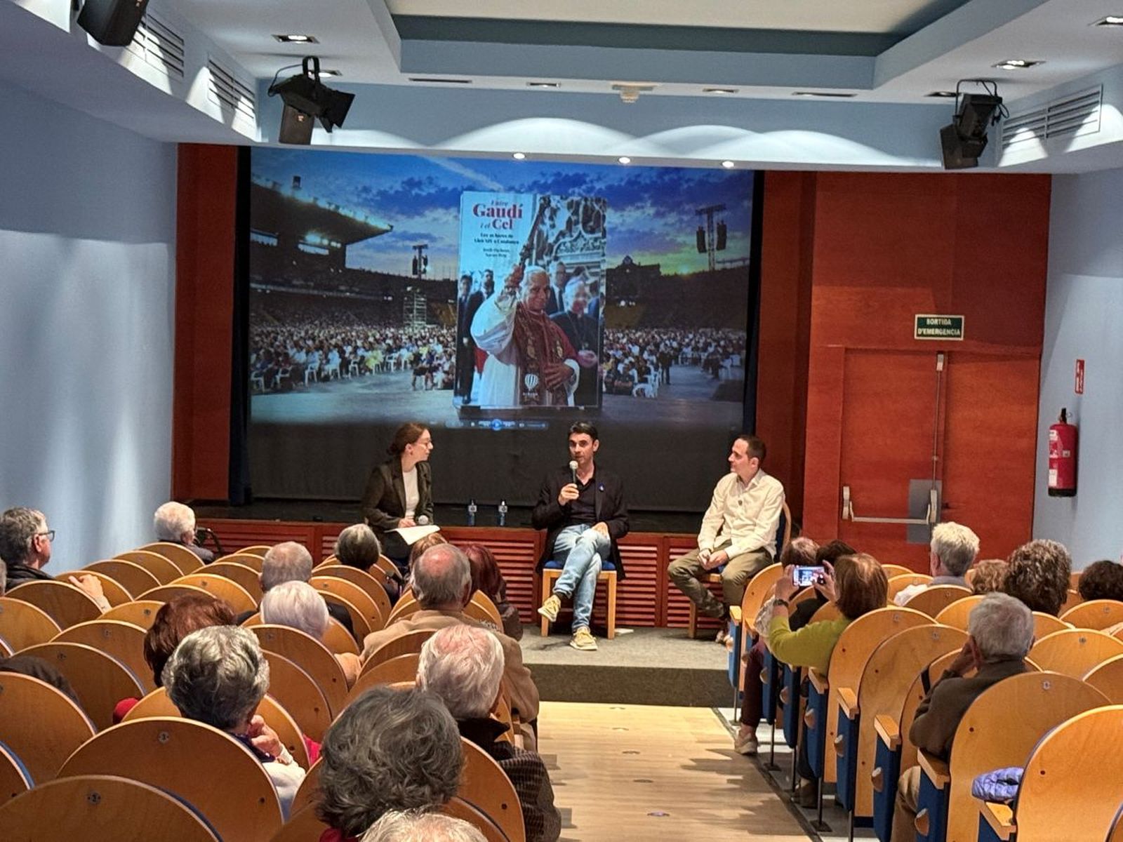 Presentación del libro en Blanes.