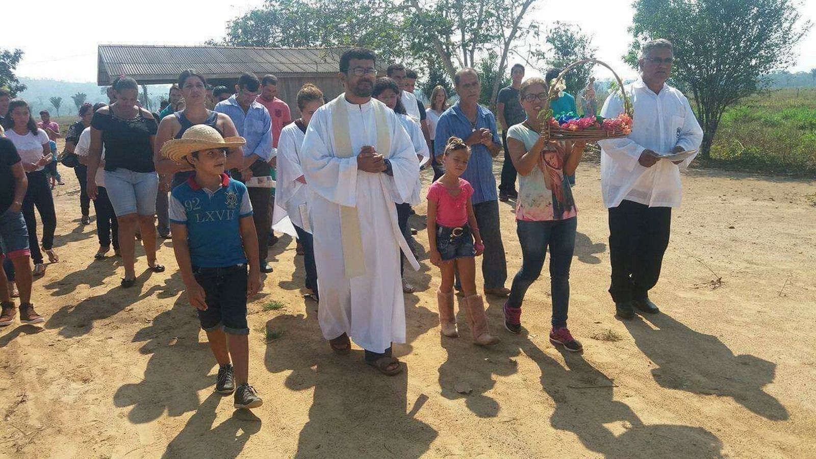 Padre José Otacio Oliveira Guedes, misionero en la Amazonía