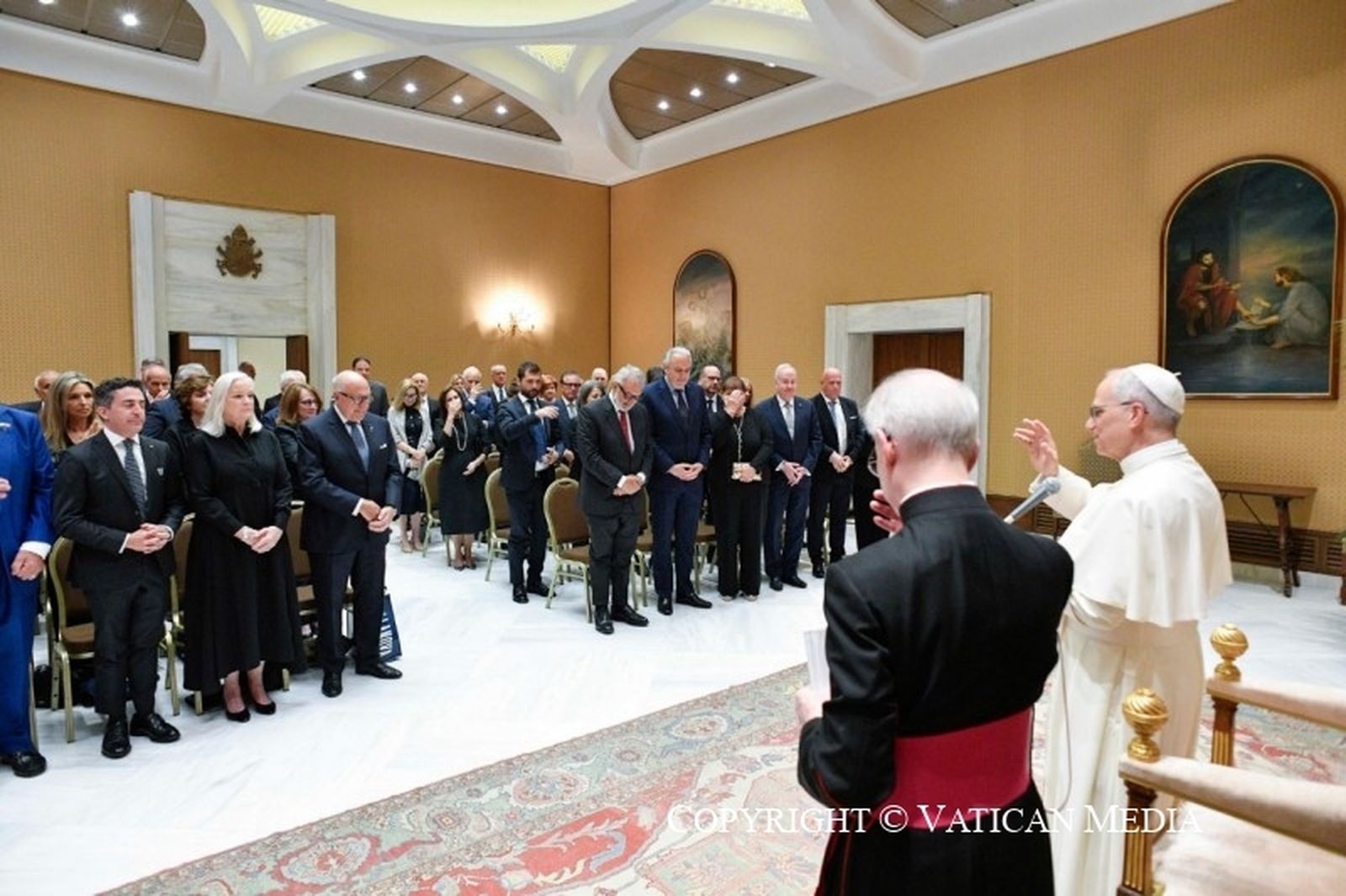 El Papa, a la Fundación Nacional Italo-Americana