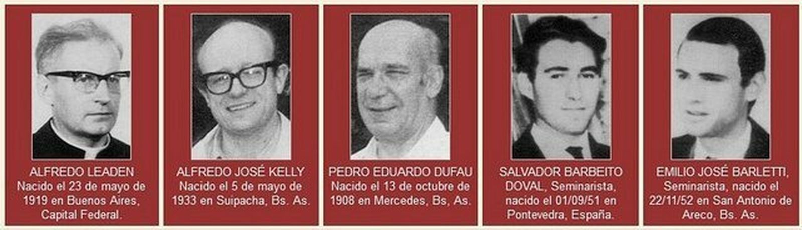 Mártires de la "masacre de San Patricio"