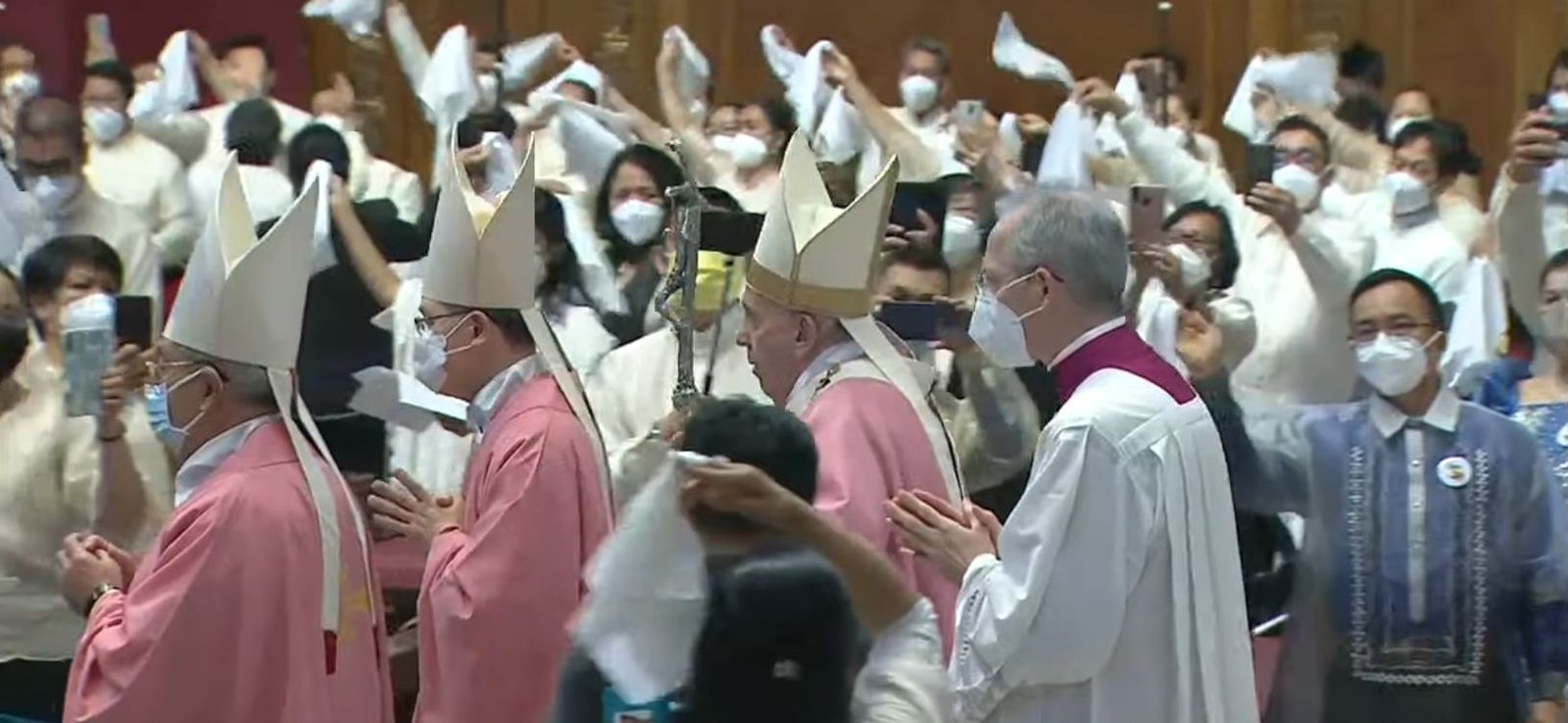 El Papa y el cardenal Tagle
