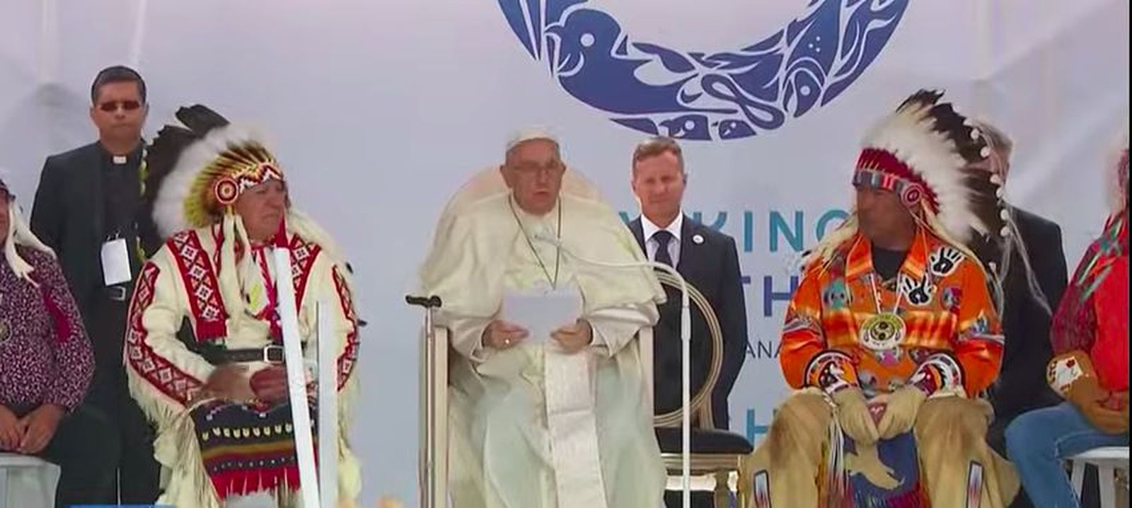 Discurso del Papa con las comunidades indígenas