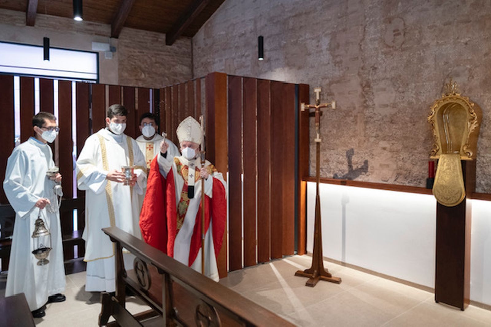 Cañizares bendice la nueva capilla