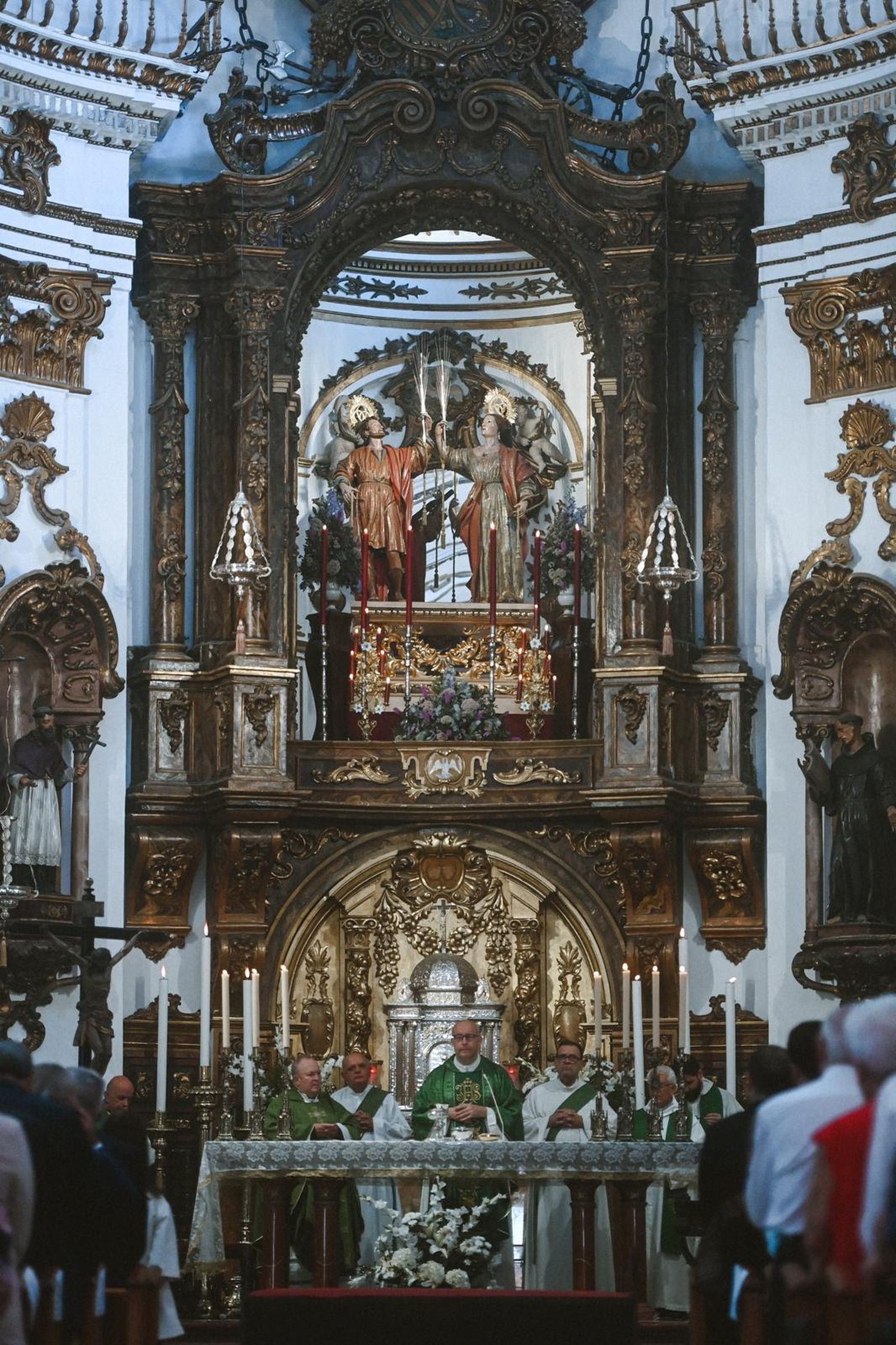 Retablo Santos Patrones