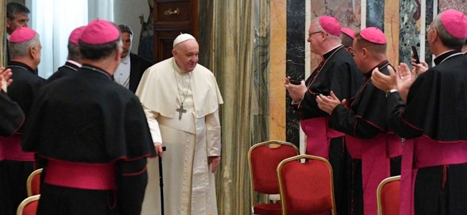 Encuentro de Francisco con los nuevos obispos