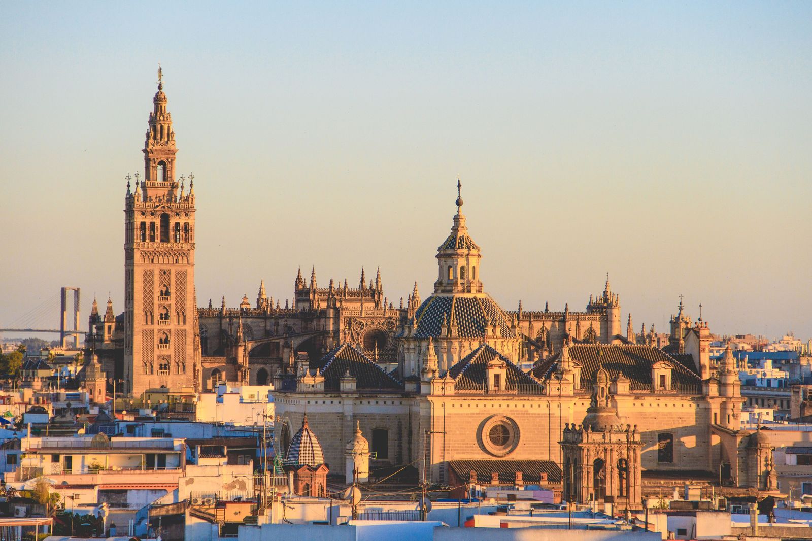 Vista de la catedral de Sevilla