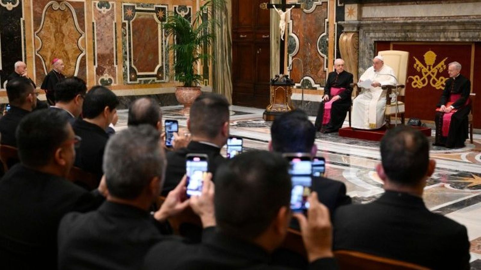 Audiencia del Papa a los miembros de la Asociación de Sacerdotes Hispanos que trabajan en los Estados Unidos