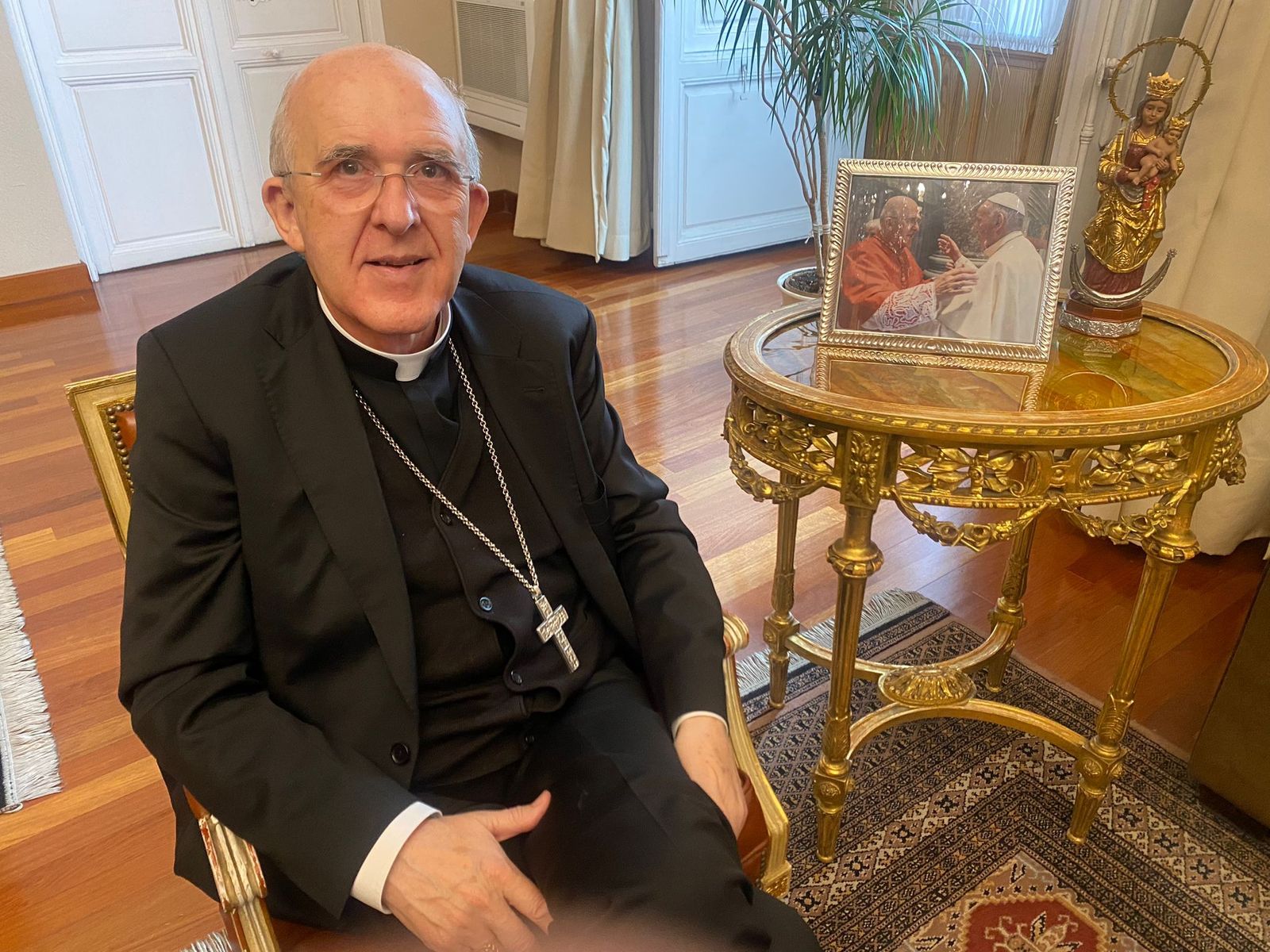 Carlos Osoro, cardenal de Madrid