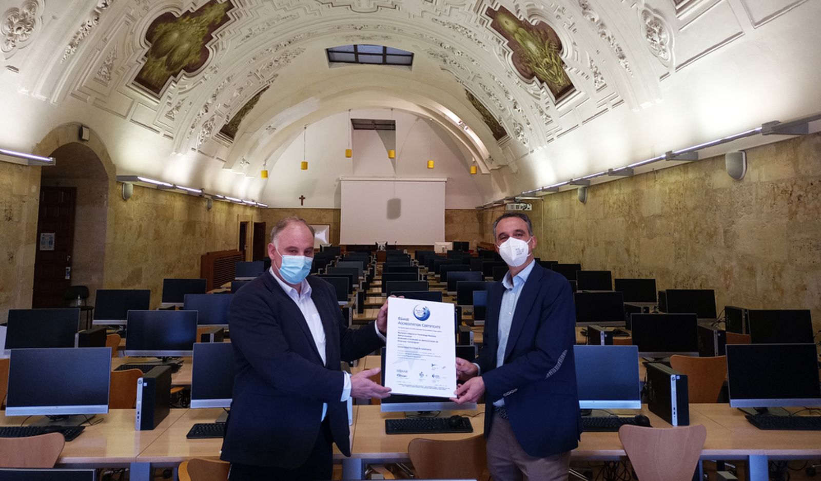 La UPSA recibe el sello de calidad EuroINF-Business