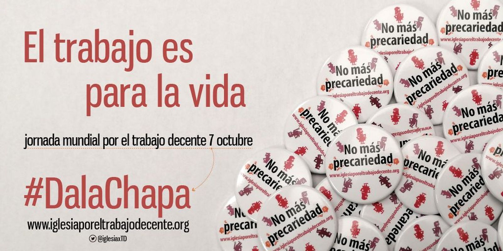 El trabajo es para la vida