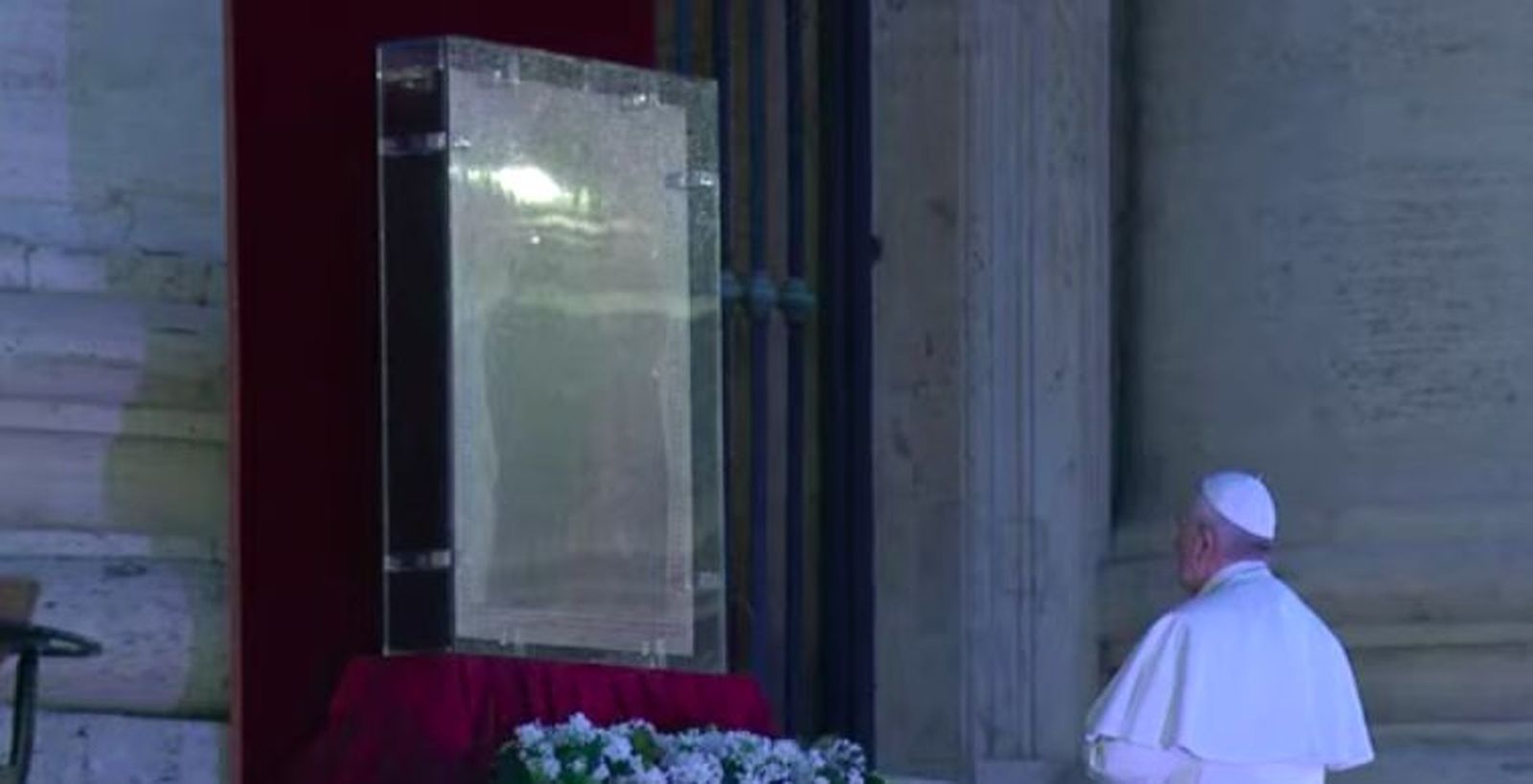 El Papa, ante la Salus Populi Romani